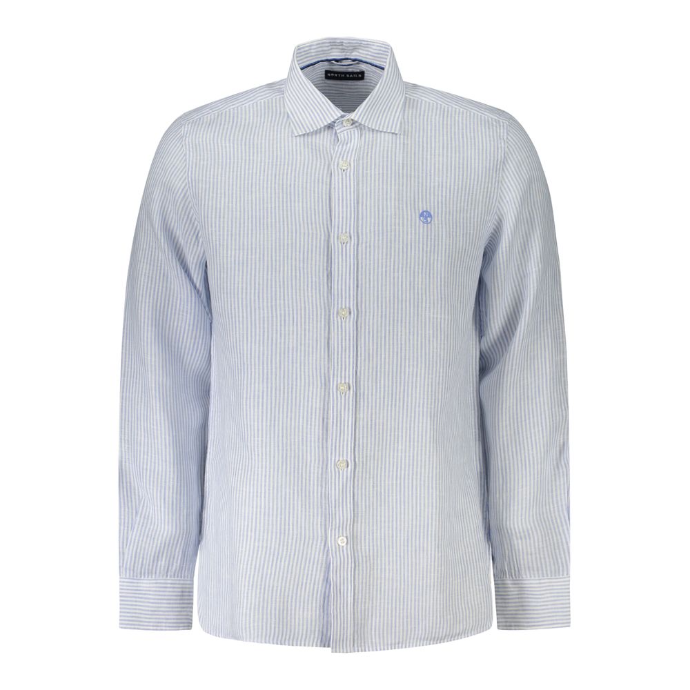 North Sails Azzurro Linen Men Shirt | Regal Royce