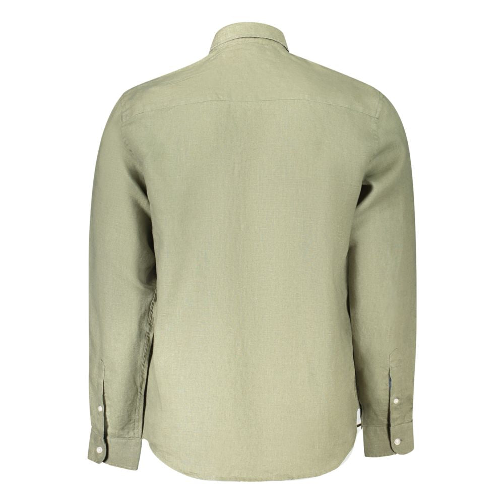 North Sails Verde Linen Men Shirt | Regal Royce