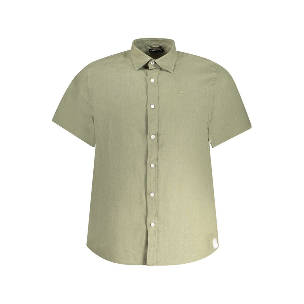 North Sails Verde Linen Men's Shirt | Regal Royce