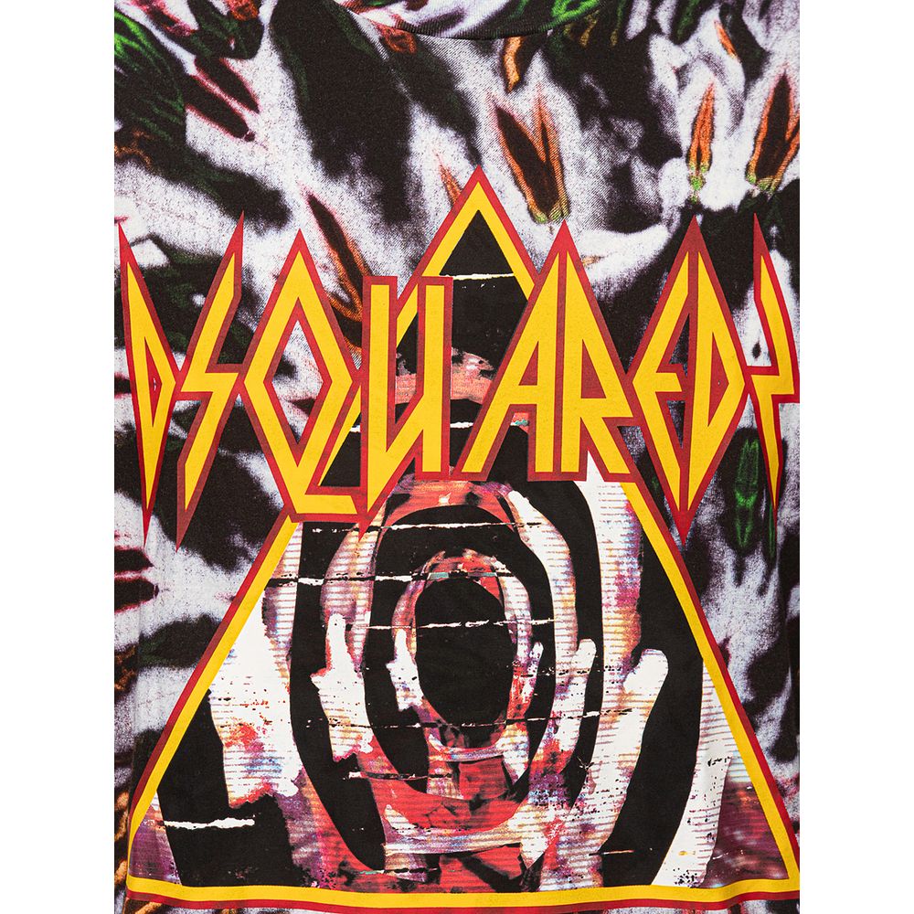 Dsquared² Multicolor Cotton T-Shirt | Regal Royce