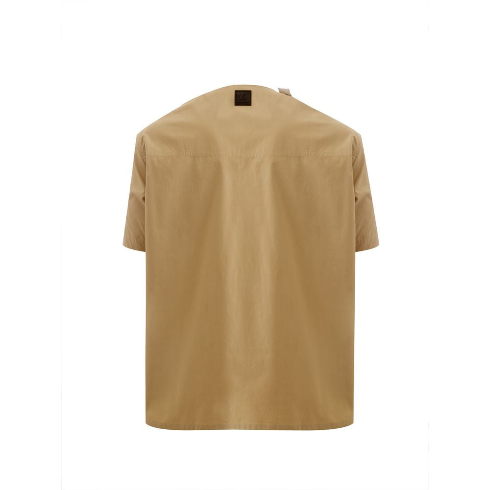 Emporio Armani Brown Cotton T-Shirt | Regal Royce