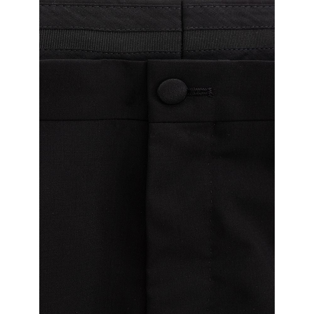 Dolce & Gabbana Black Wool Dress Pants | Regal Royce