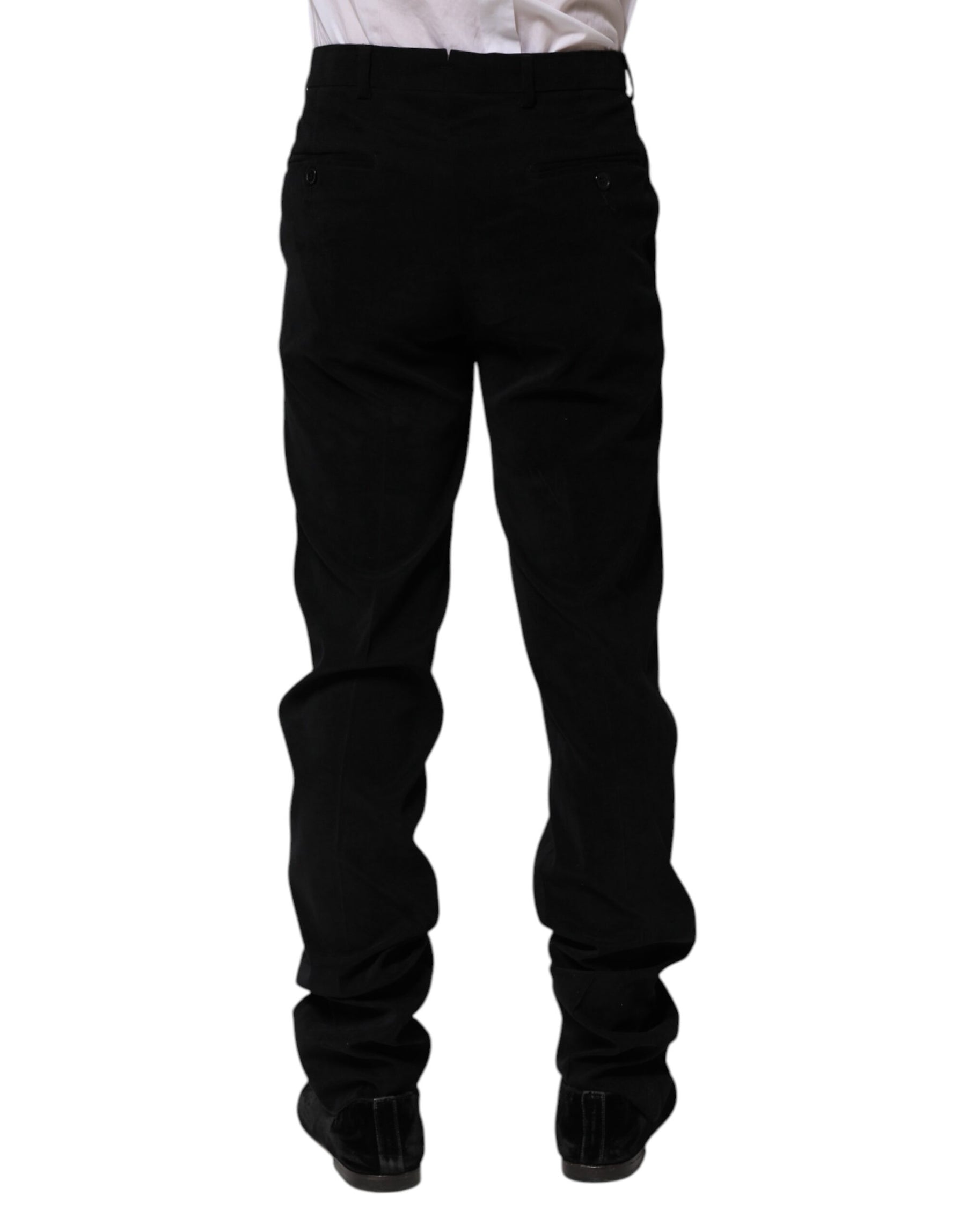 BENCIVENGA Black Mid Waist Dress Formal Pants | Regal Royce