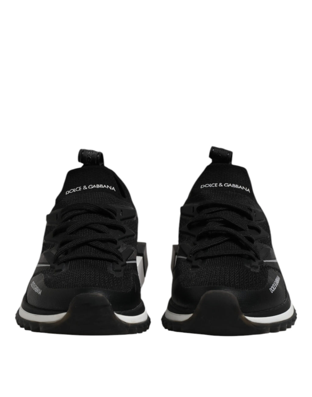 Dolce & Gabbana Black SORRENTO Sport Stretch Sneakers Shoes