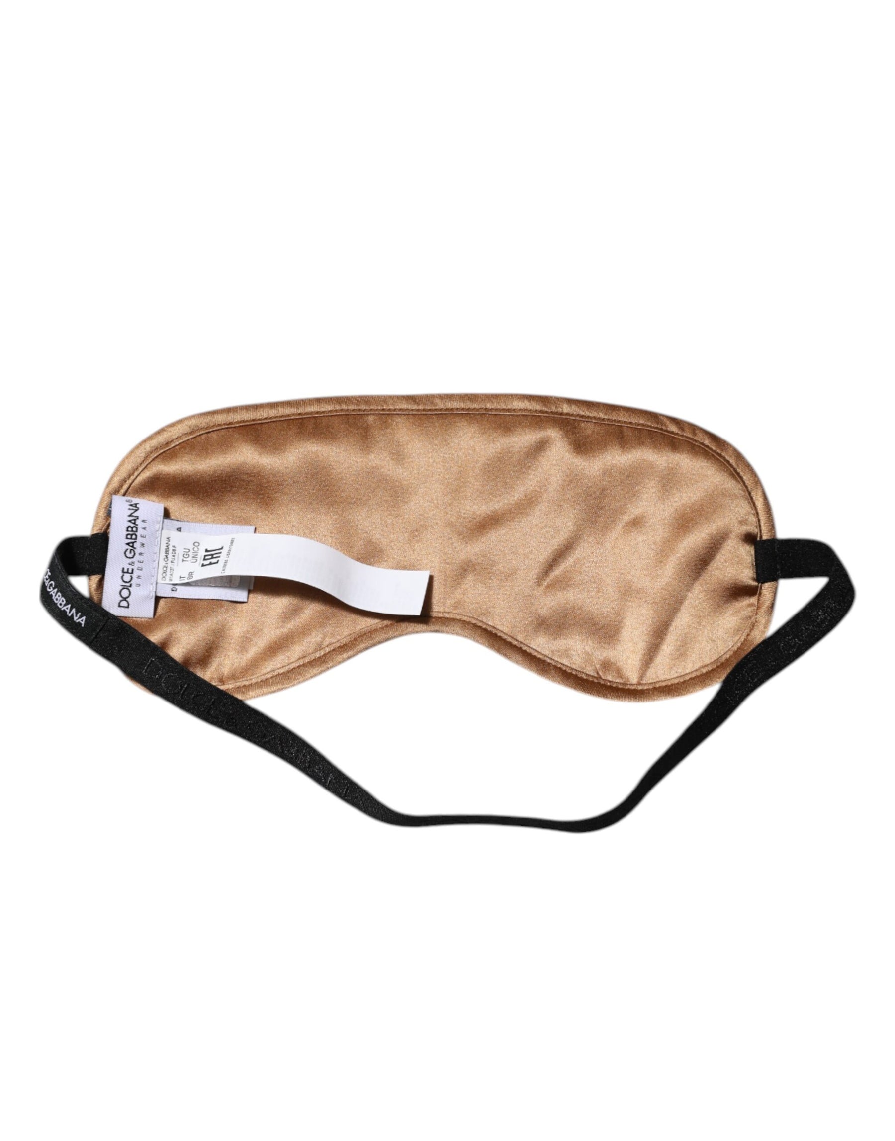 Dolce & Gabbana Beige Men Regular Boxer Eye Mask Set Underwear | Regal Royce