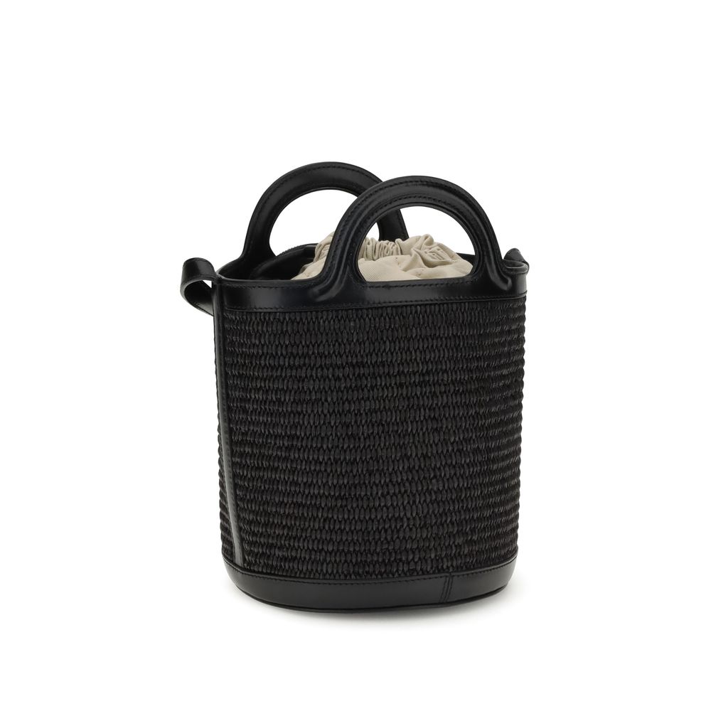 Marni Black Cotton Backet Bag | Regal Royce