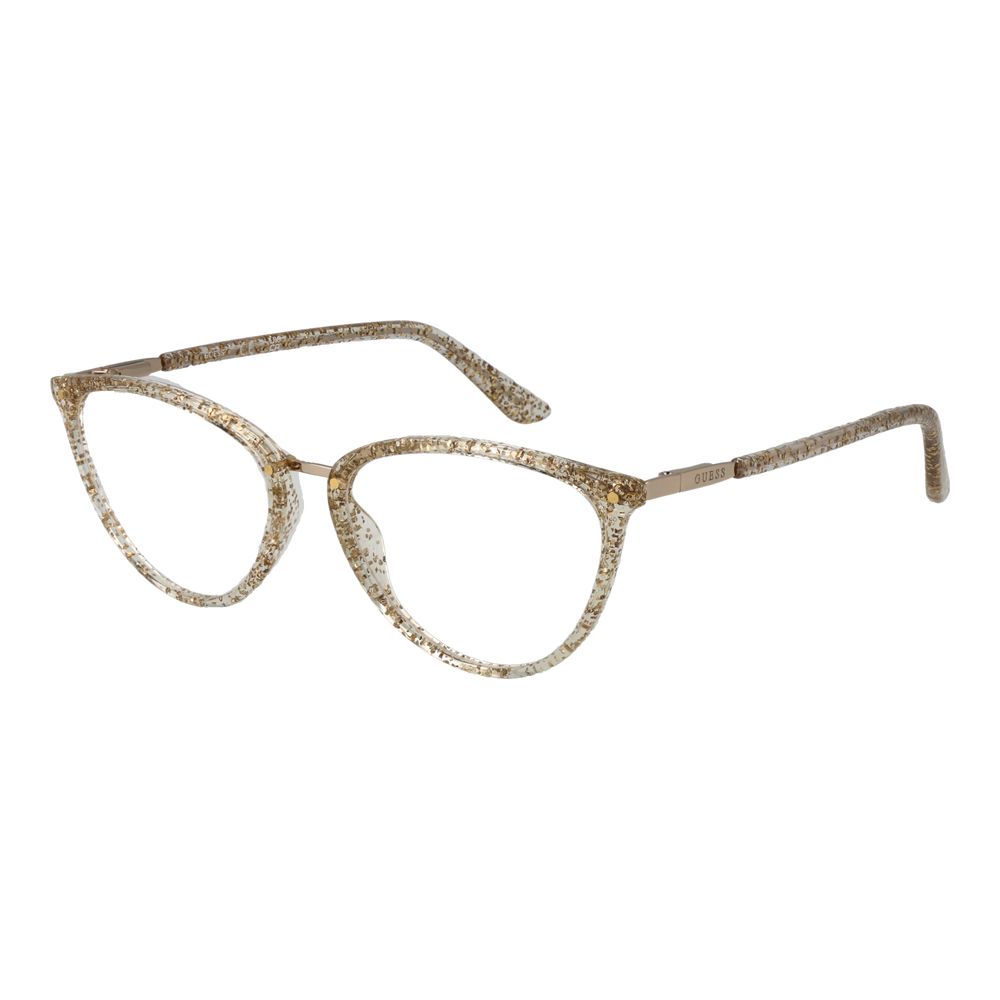 Guess Gold Plastic Glasses (Frames) | Regal Royce