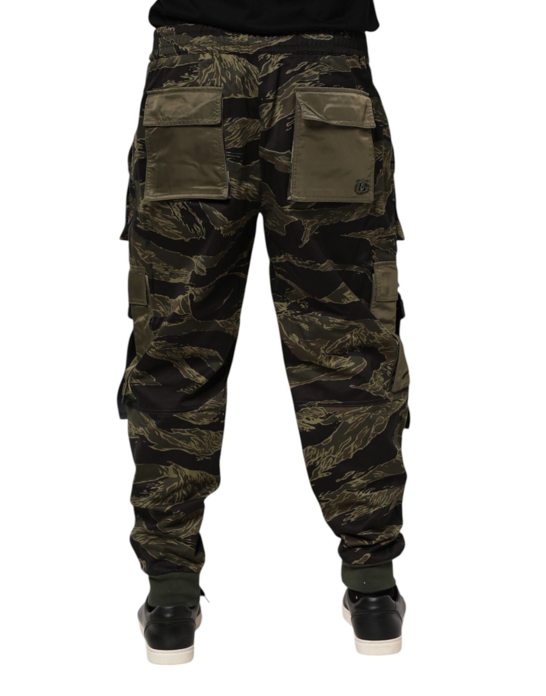 Dolce & Gabbana Multicolor Cargo Camouflage Pants | Regal Royce