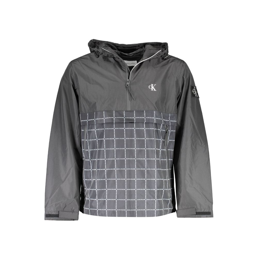 Calvin Klein Black Polyester Men's Jacket | Regal Royce