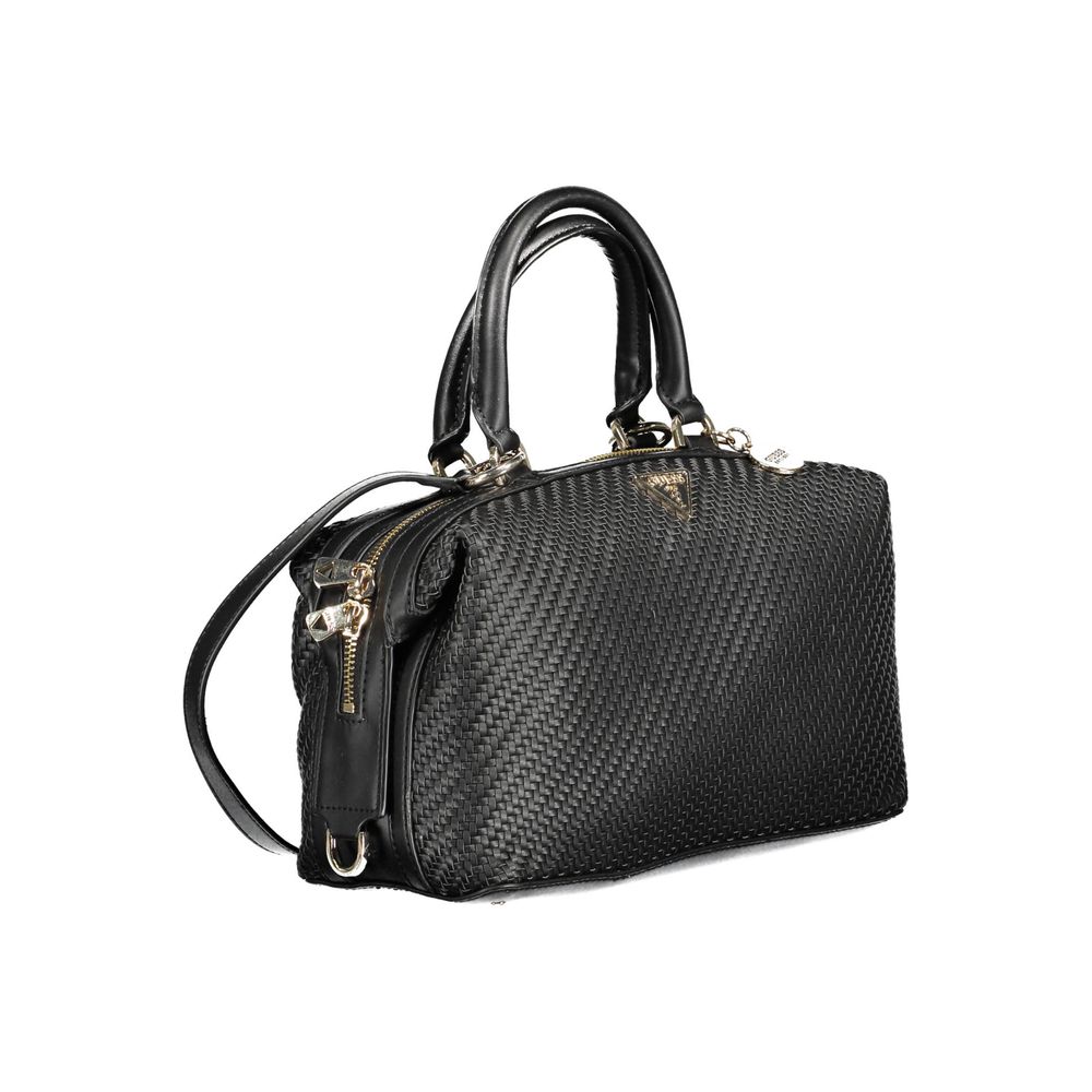 Guess Jeans Nero Poliuretano Women Handbag | Regal Royce