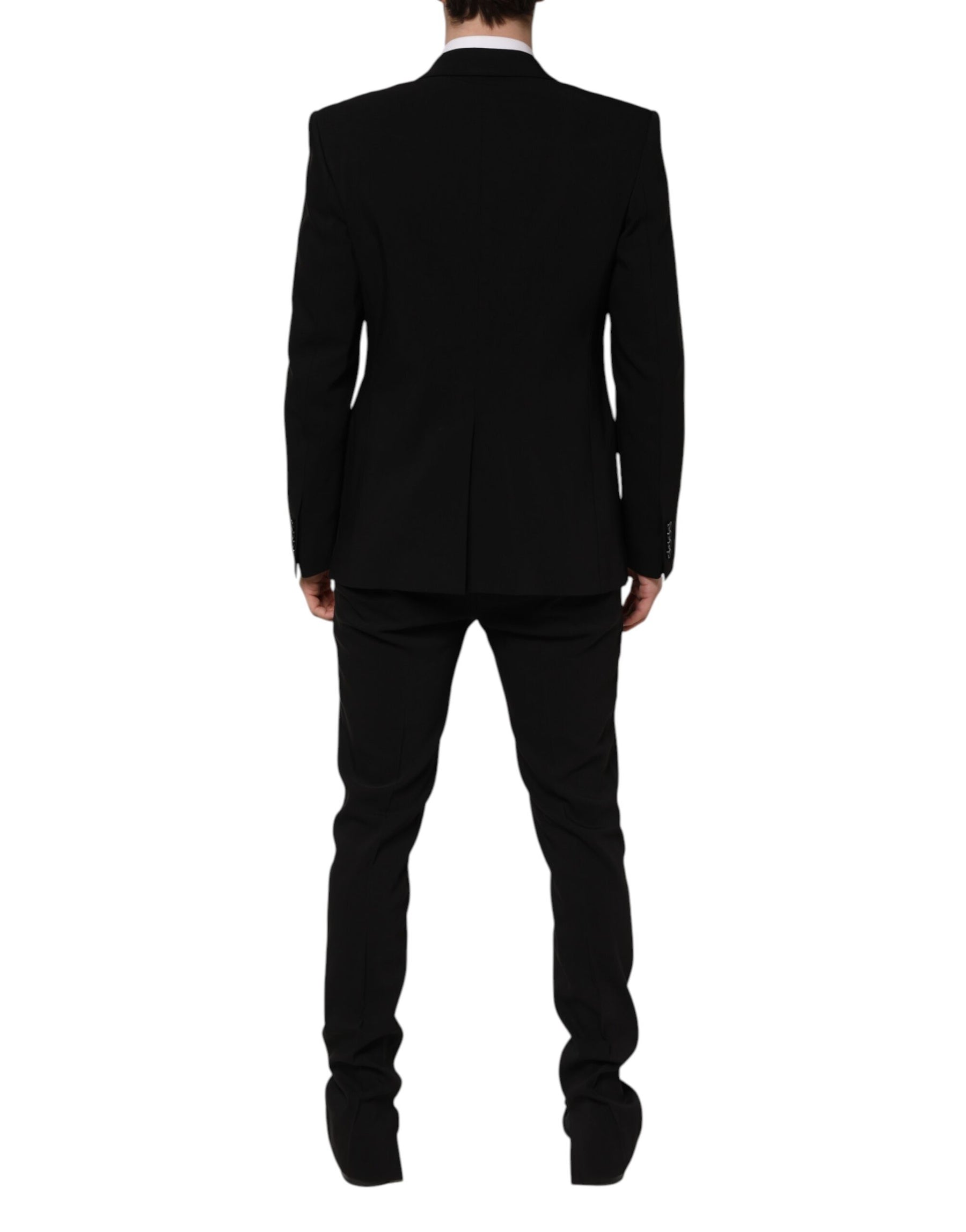 Dolce & Gabbana Black MARTINI Single Breasted 2 Piece Suit | Regal Royce