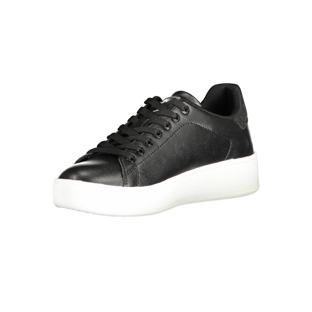 Sergio Tacchini Black Polyurethane Women Sneaker | Regal Royce