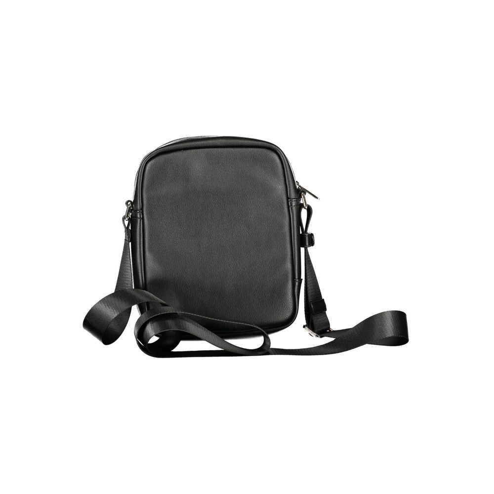 Bikkembergs Black Polyurethane Men's Shoulder Bag | Regal Royce