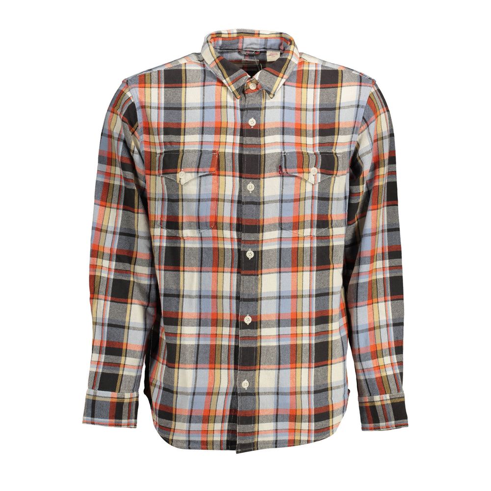 Levi's Azzurro Cotton Mens Shirt | Regal Royce