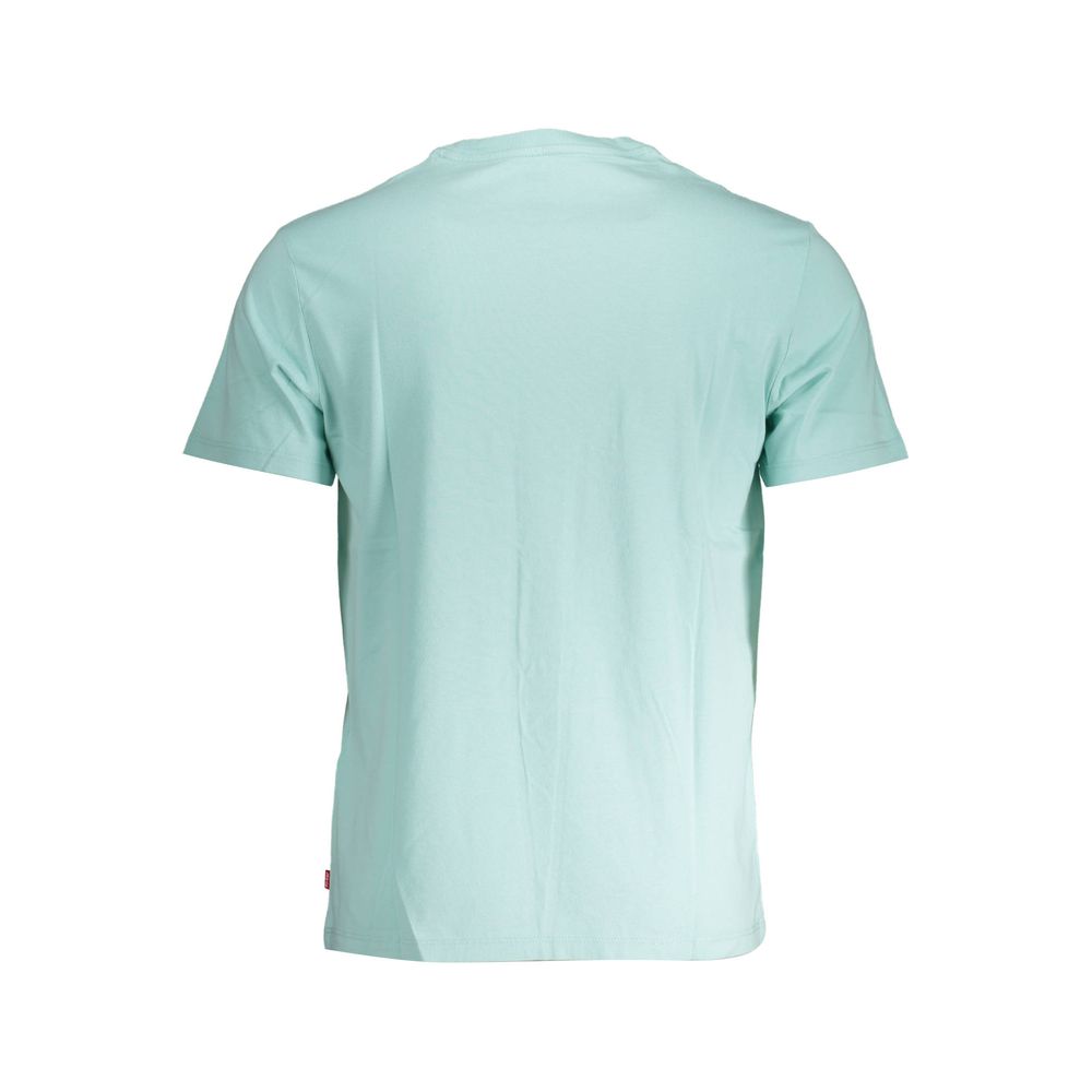 Levi's Azzurro Cotton Men T-Shirt | Regal Royce