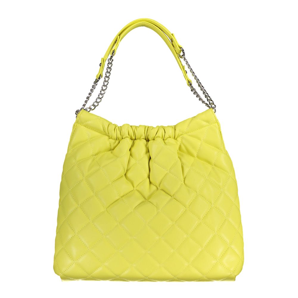 Mario Valentino Giallo Poliuretano Women Shoulder Bag | Regal Royce