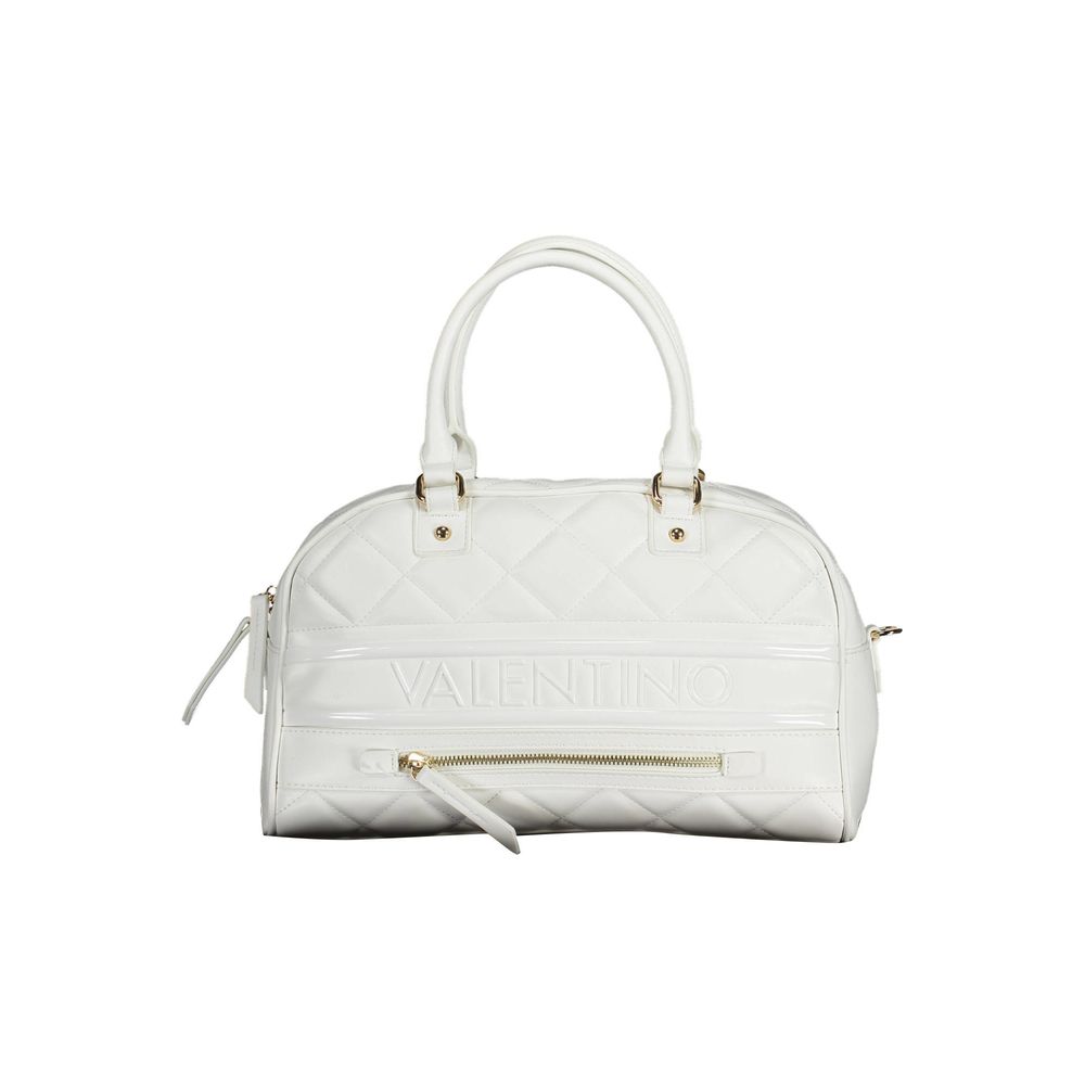 Mario Valentino Bianco Polyurethane Women Handbag | Regal Royce