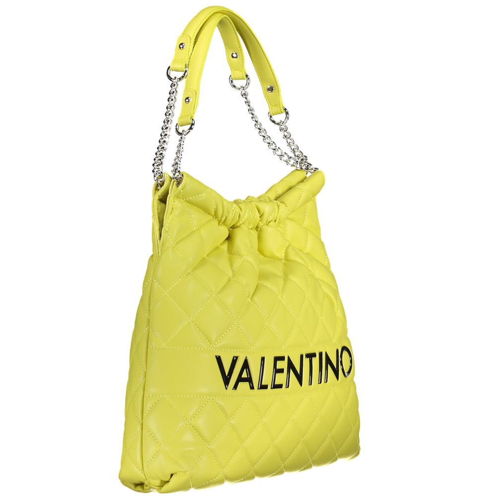Mario Valentino Giallo Poliuretano Women Shoulder Bag | Regal Royce
