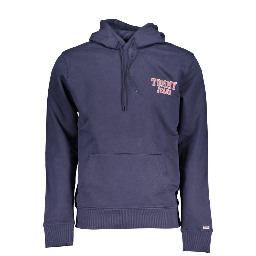 Tommy Hilfiger Blue Cotton Men's Hoodie | Regal Royce