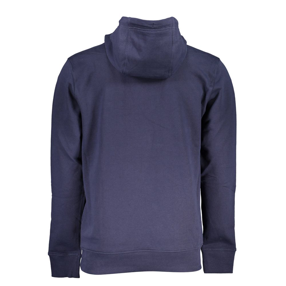 Tommy Hilfiger Blue Cotton Men's Hoodie | Regal Royce