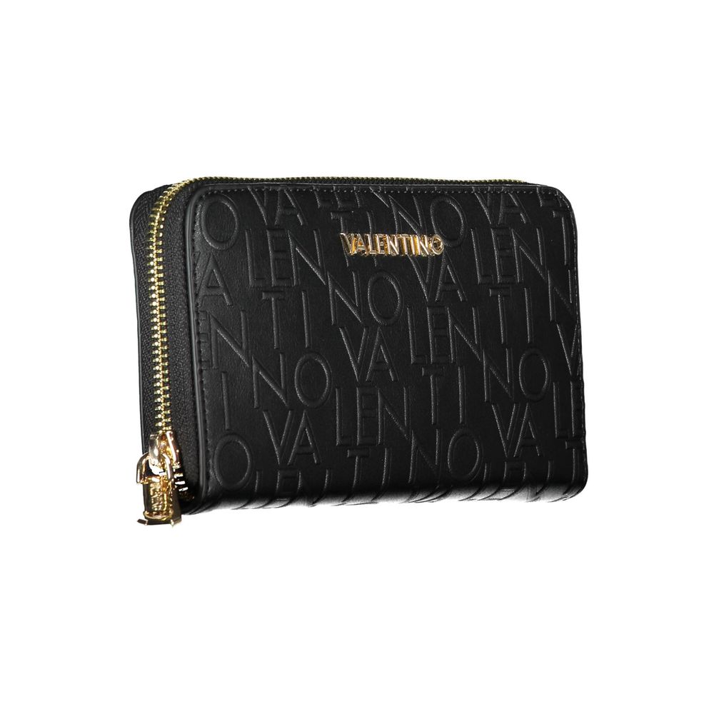Mario Valentino Black Polyethylene Wallet | Regal Royce