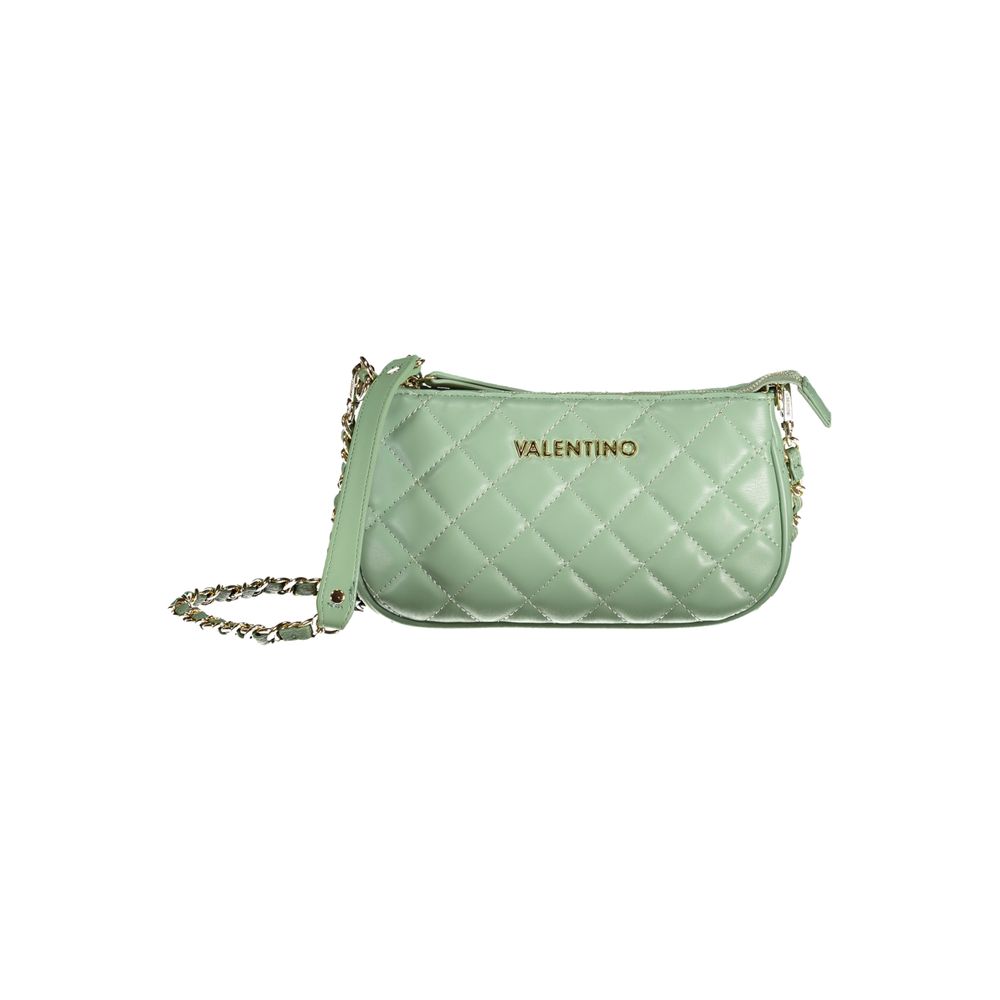 Mario Valentino Verde Polyurethane Women's Handbag | Regal Royce