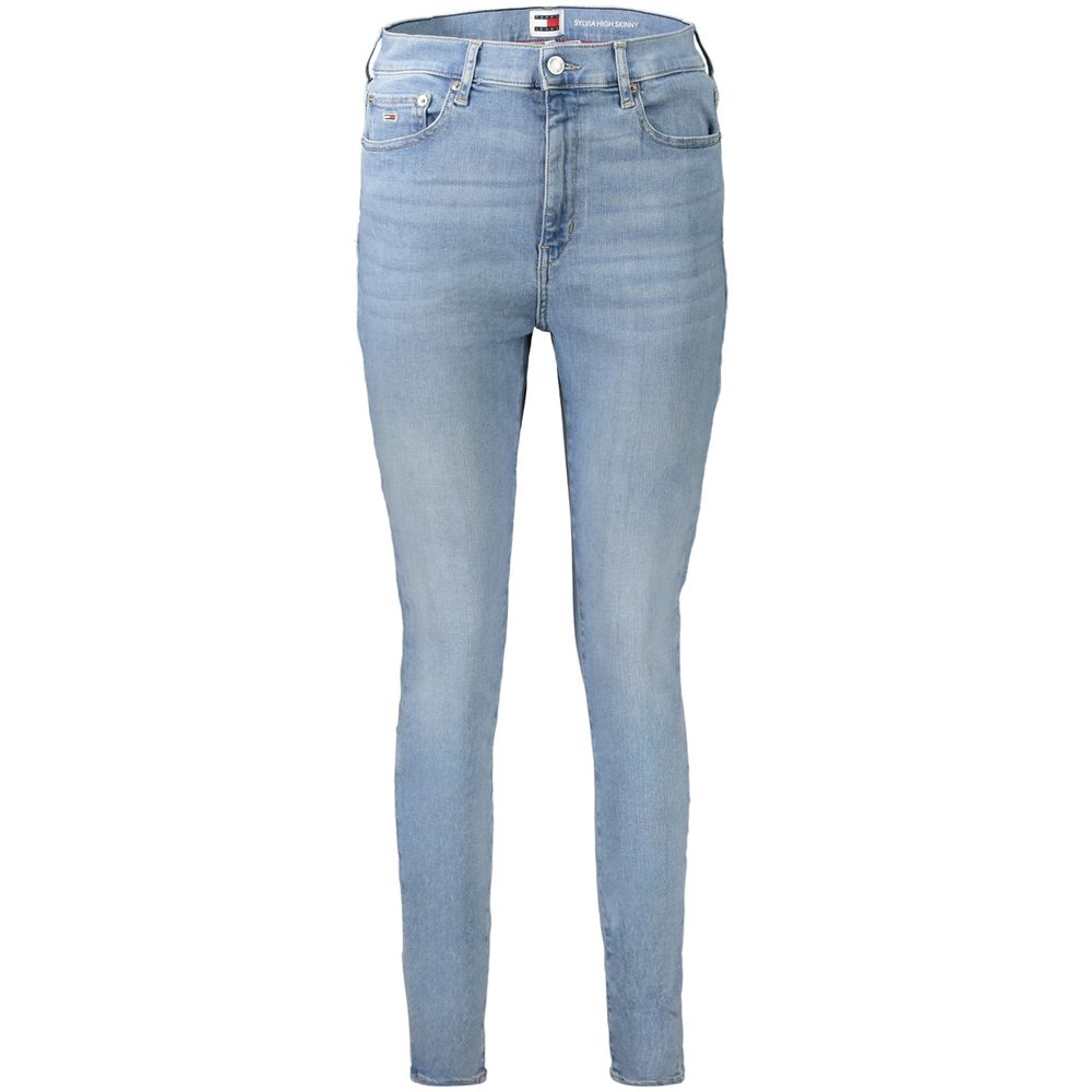 Tommy Hilfiger Azzurro Cotton Women Jeans | Regal Royce