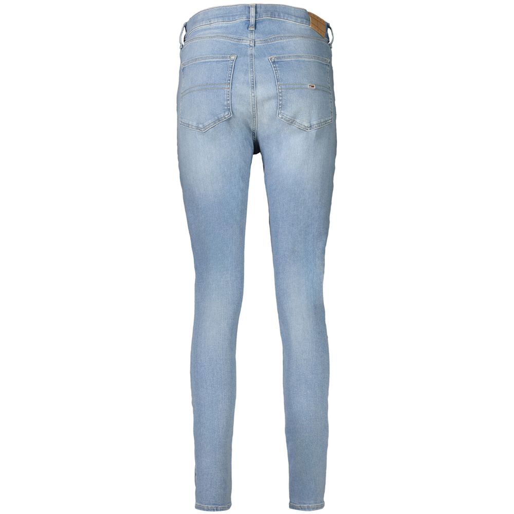 Tommy Hilfiger Azzurro Cotton Women Jeans | Regal Royce