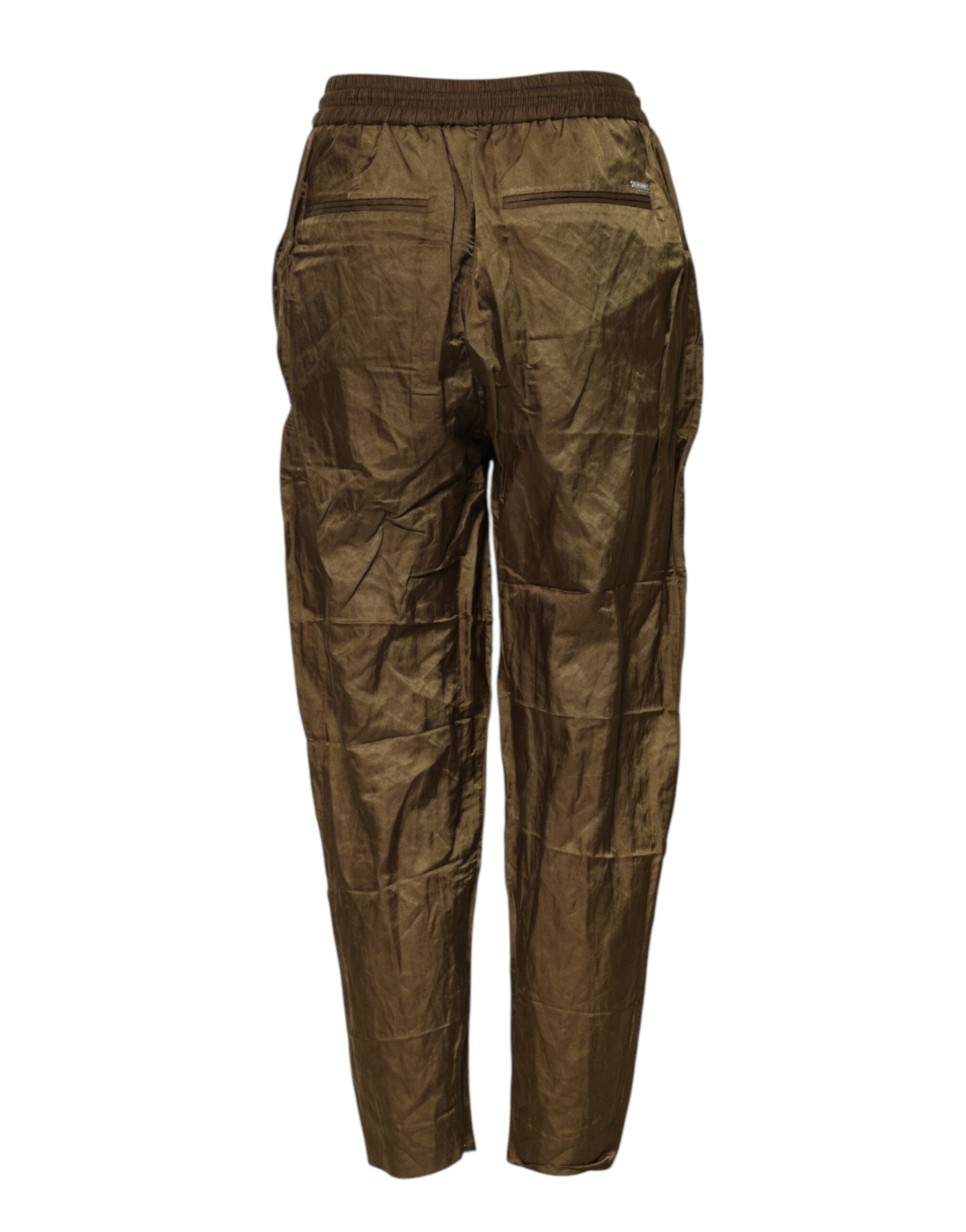 Dsquared² Brown Mid Waisted Women Sweatpants Pants | Regal Royce