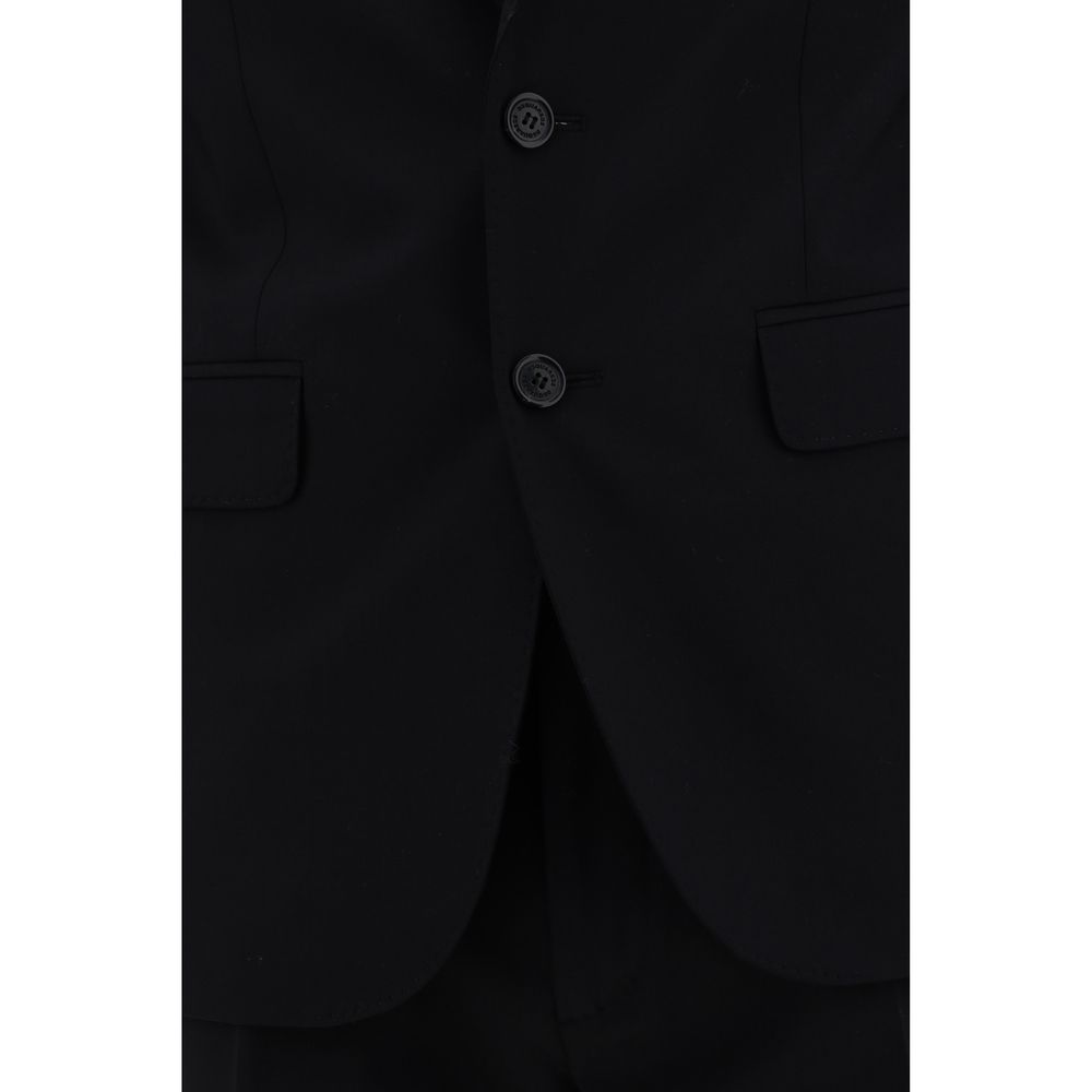Dsquared² Black Fleece Wool Two-Piece Suit | Regal Royce