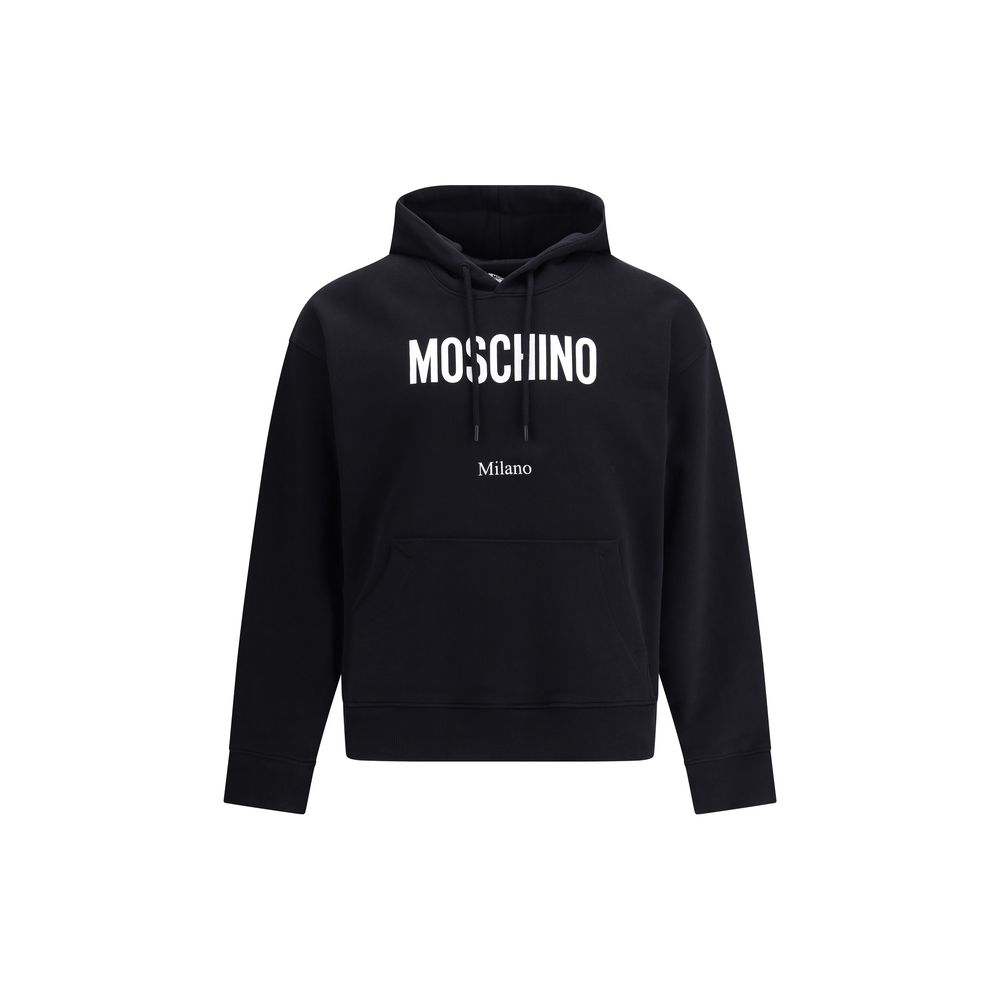 Moschino Black Cotton Sweatshirt | Regal Royce