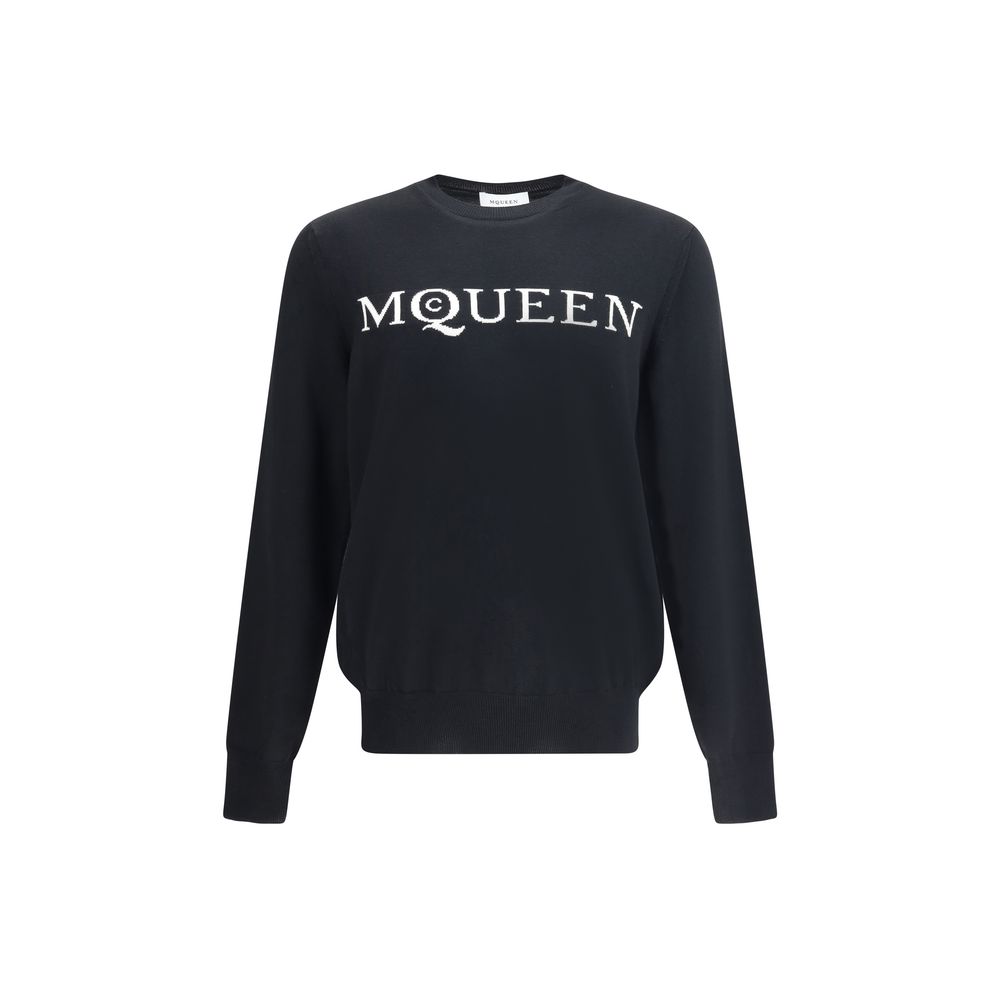 Alexander McQueen Black Wool Sweatshirt | Regal Royce