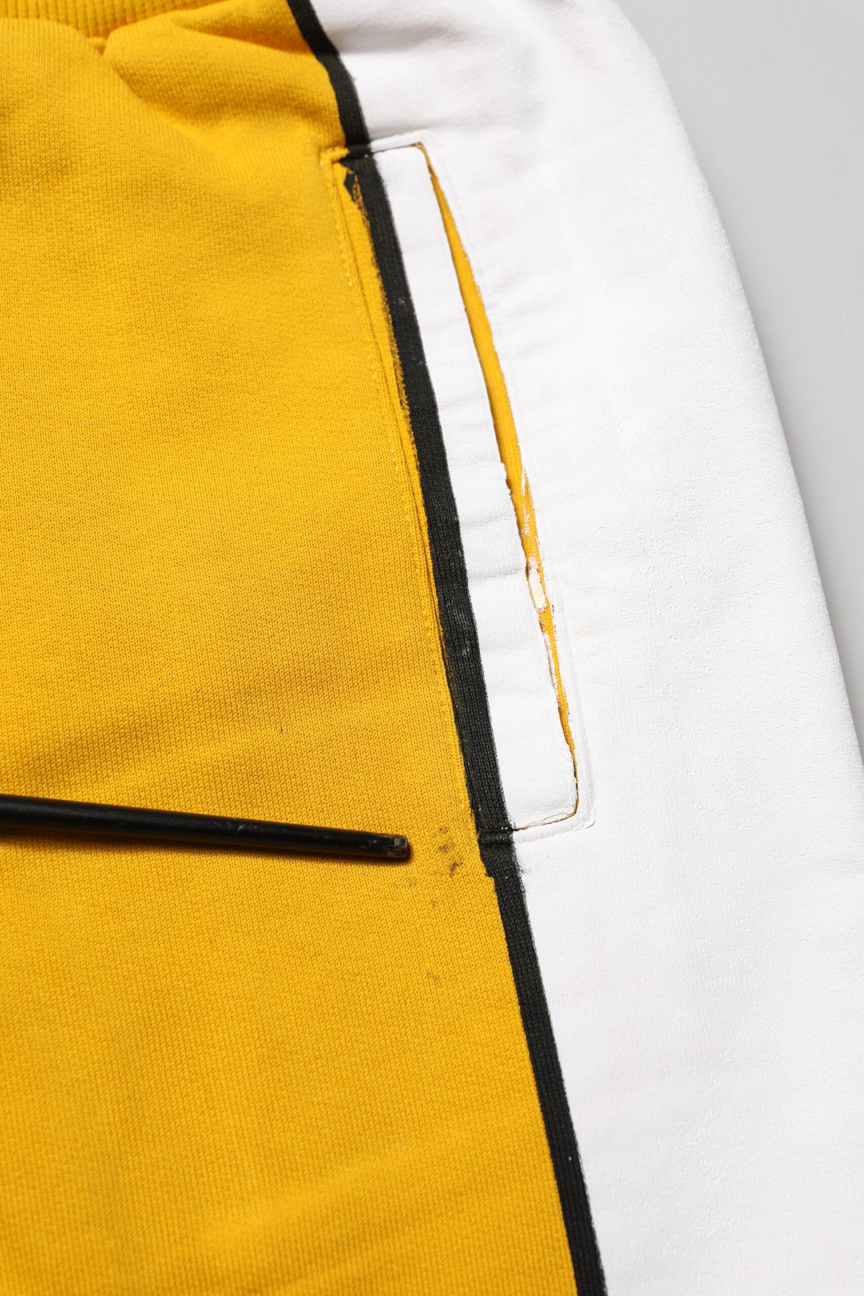 Dolce & Gabbana Yellow Cotton Sweatpant Jogger Trouser Pants