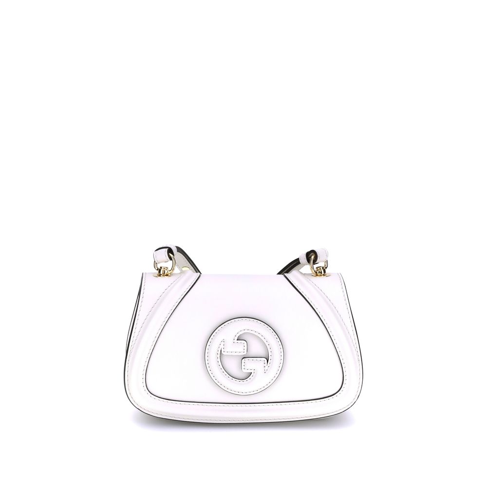 Gucci White Calf Leather Bos Taurus Handbag | Regal Royce