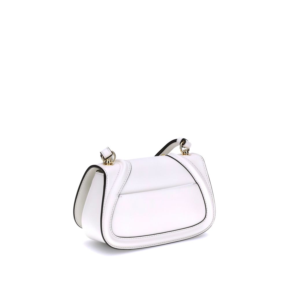 Gucci White Calf Leather Bos Taurus Handbag | Regal Royce