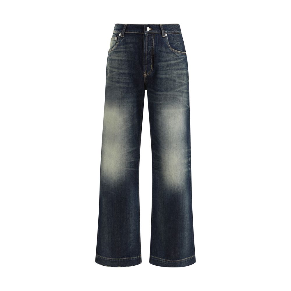 Alexander McQueen Blue Cotton Jeans Denim | Regal Royce