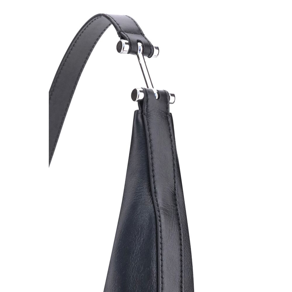 Marni Black Calf Leather Bos Taurus Shoulder Bag | Regal Royce