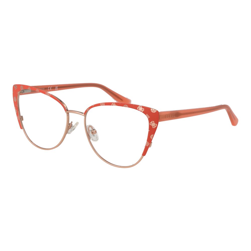 Guess Orange Metal Glasses (Frames) | Regal Royce