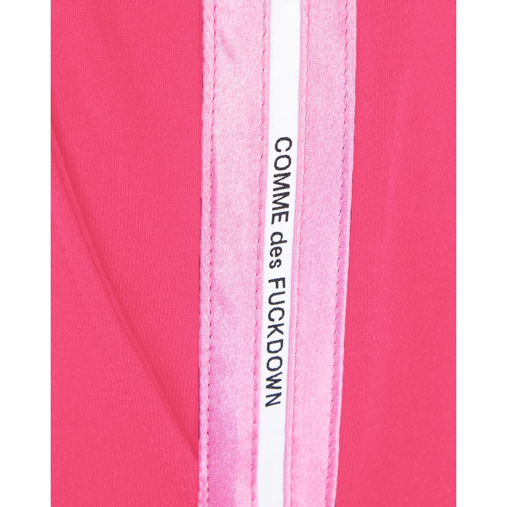 Comme Des Fuckdown Pink Cotton Women Palazzo Pants