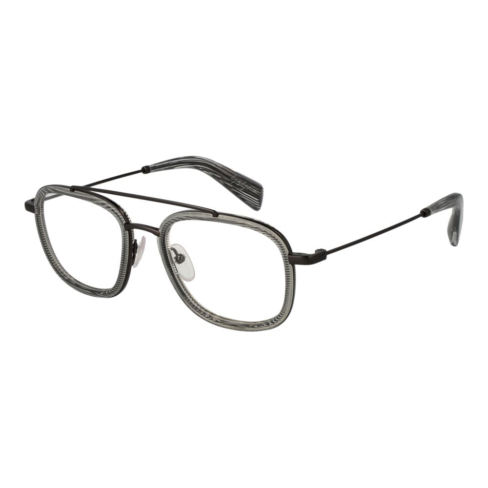 Yohji Yamamoto Gray Plastic Glasses (Frames) | Regal Royce