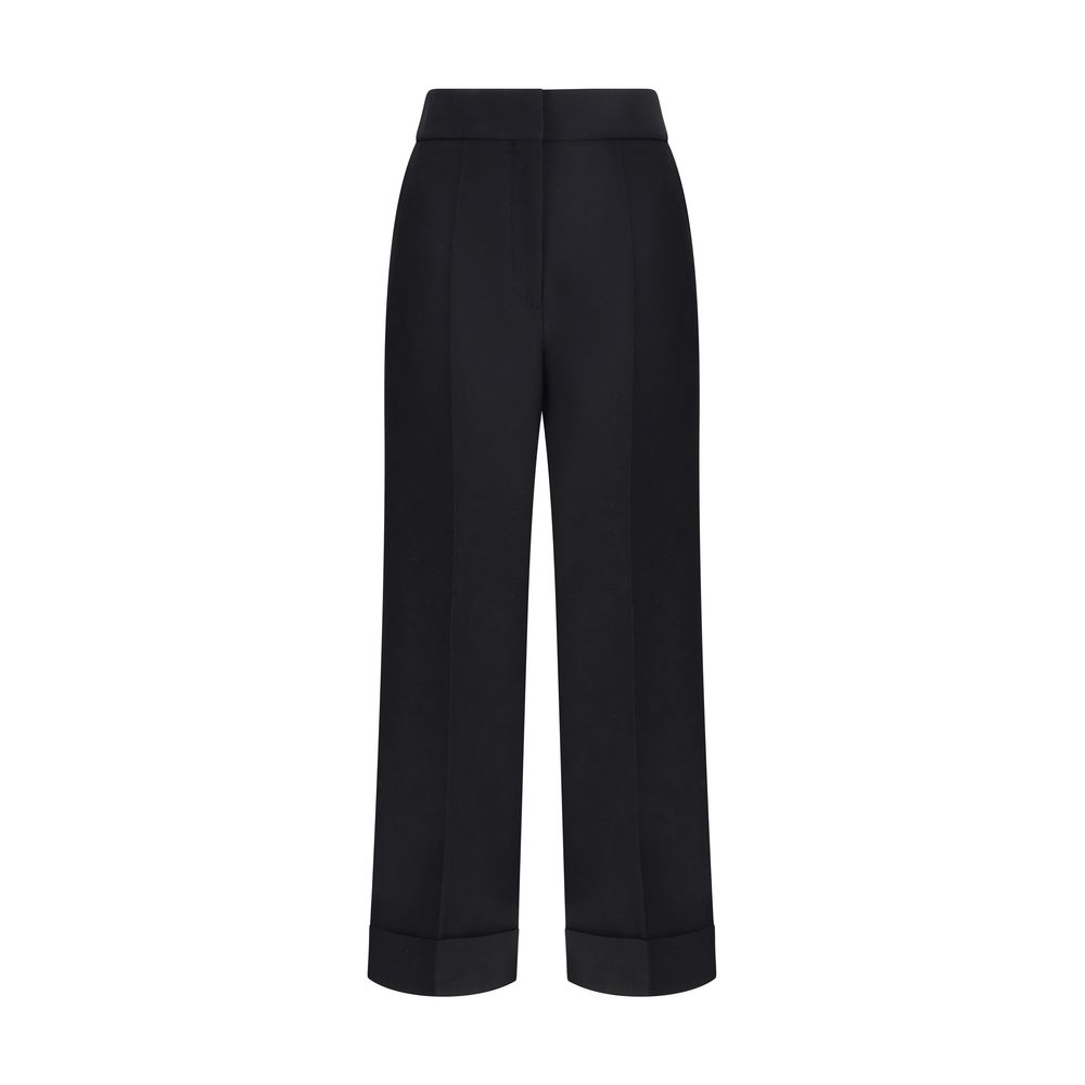 Valentino Black Wool Dress Pants | Regal Royce
