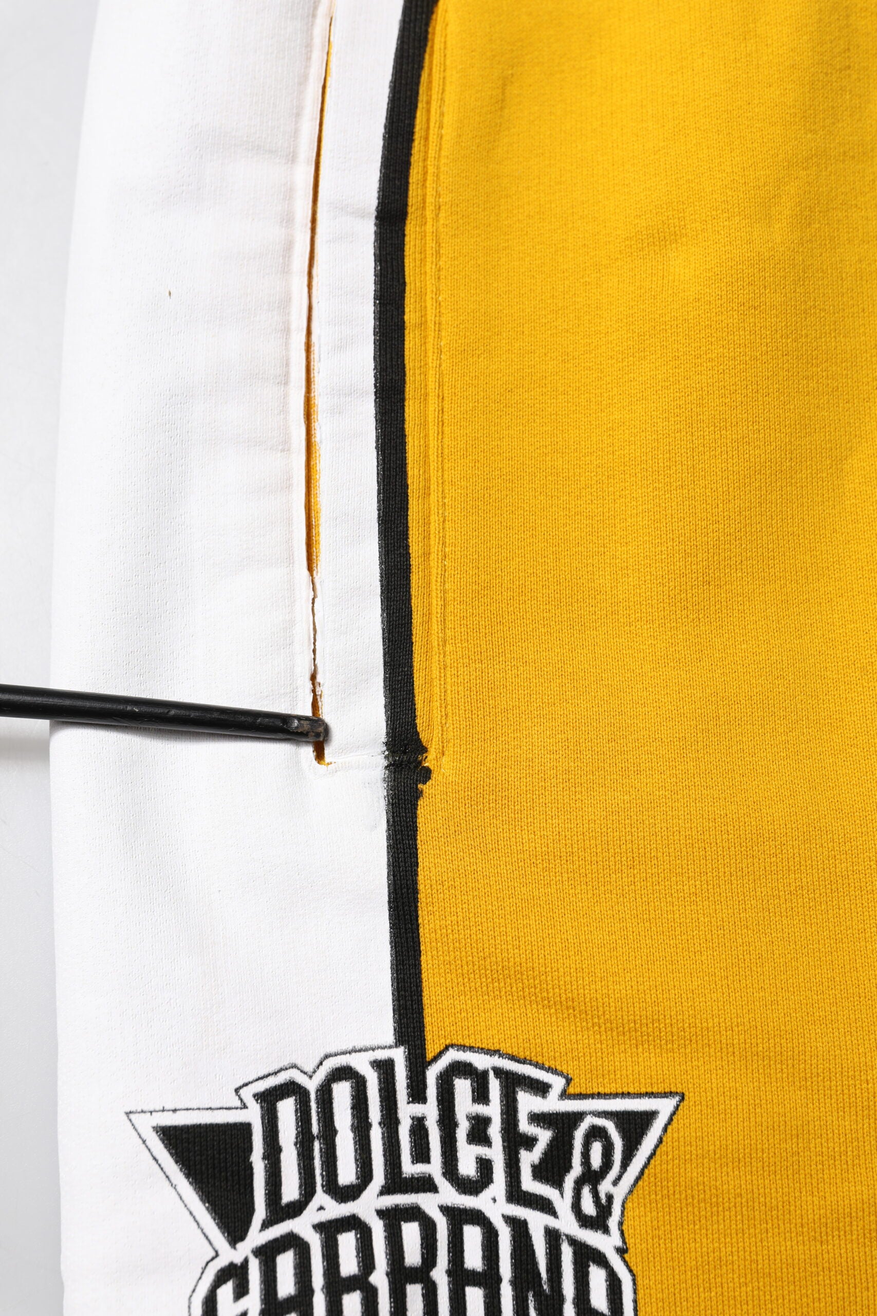 Dolce & Gabbana Yellow 100% Cotton Sweatpants Jogger Pants | Regal Royce