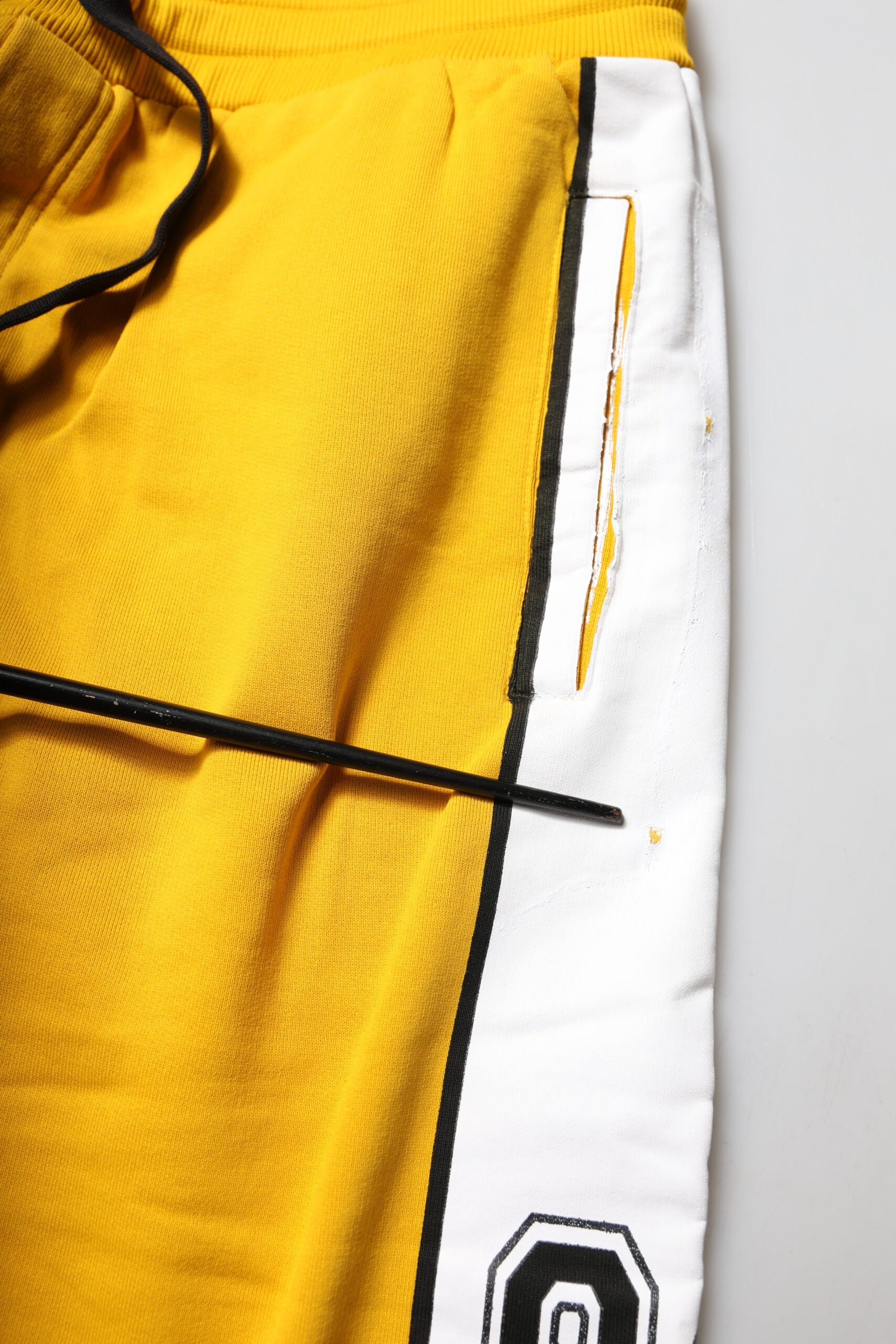 Dolce & Gabbana Yellow Cotton Print Jogger Sweatpants Pants | Regal Royce