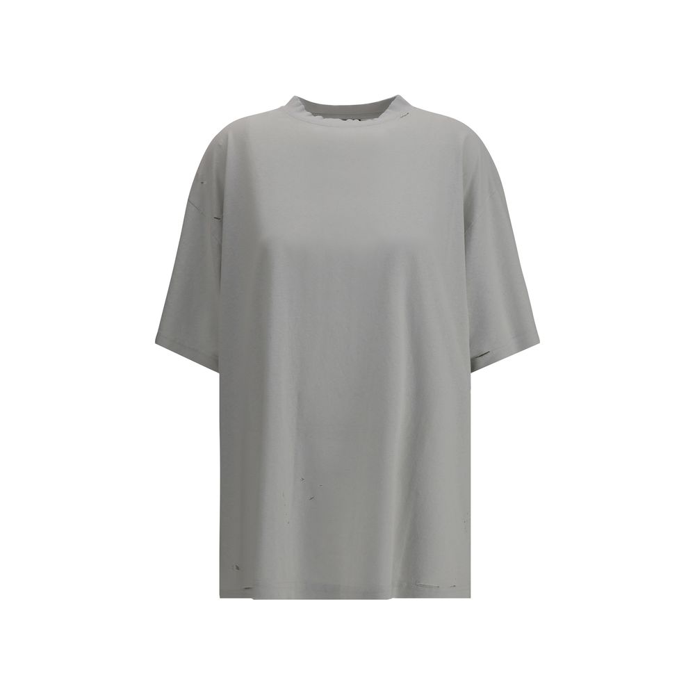 Balenciaga Gray Cotton T-Shirt | Regal Royce