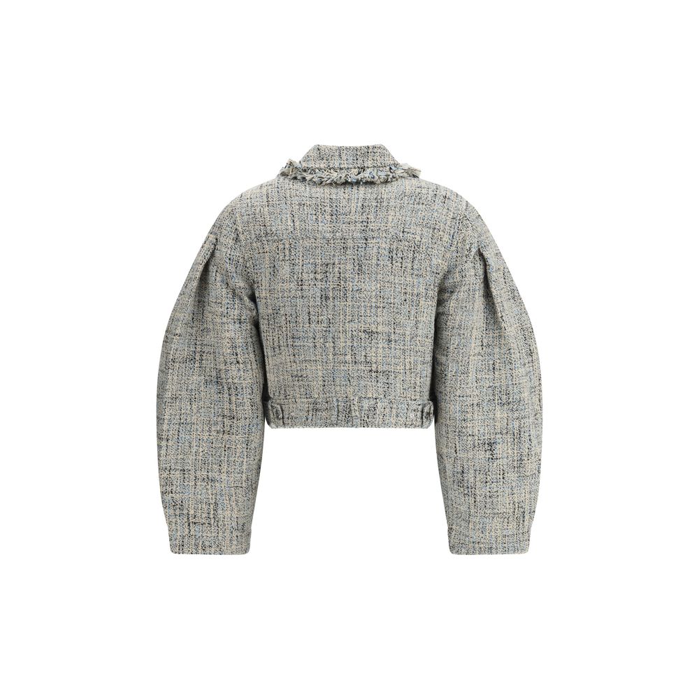 Ganni Multicolor Cotton Coat | Regal Royce