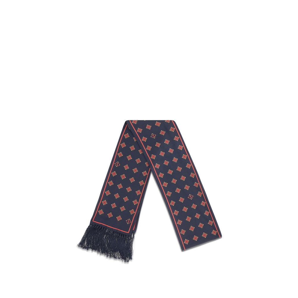 Valentino Garavani Blue Silk Scarf | Regal Royce