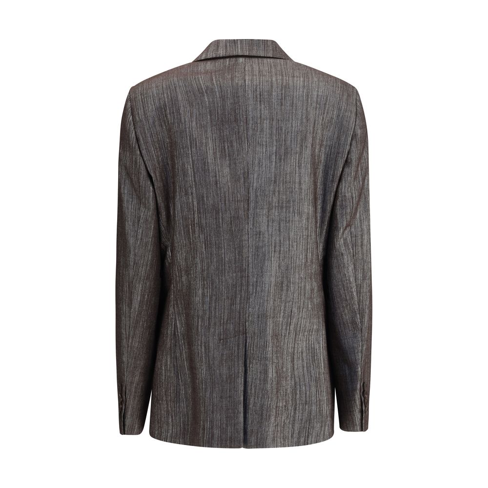 Brunello Cucinelli Bicolor Polyester Blazer | Regal Royce