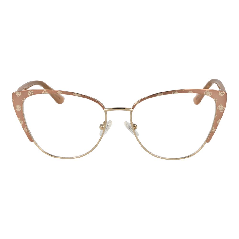 Guess Beige Metal Glasses (Frames) | Regal Royce