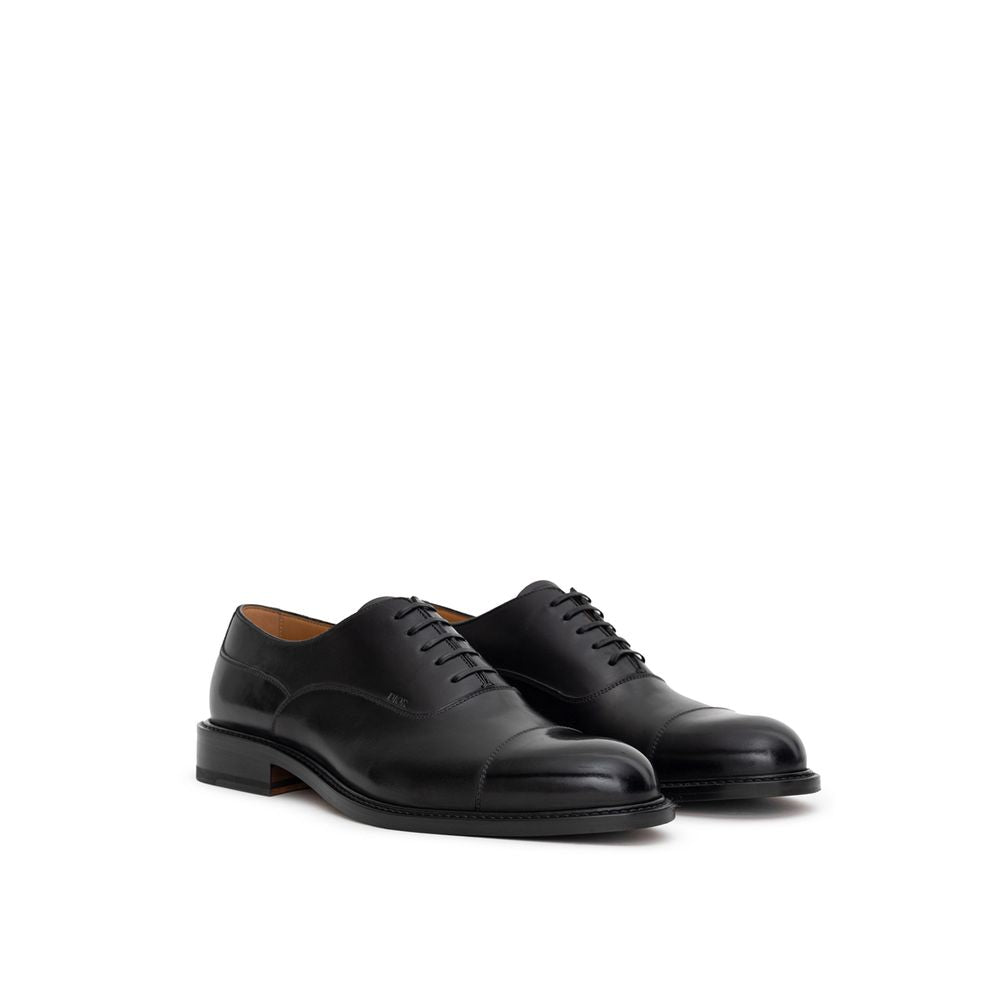 Dior Black Leather Oxfords And Derbies | Regal Royce