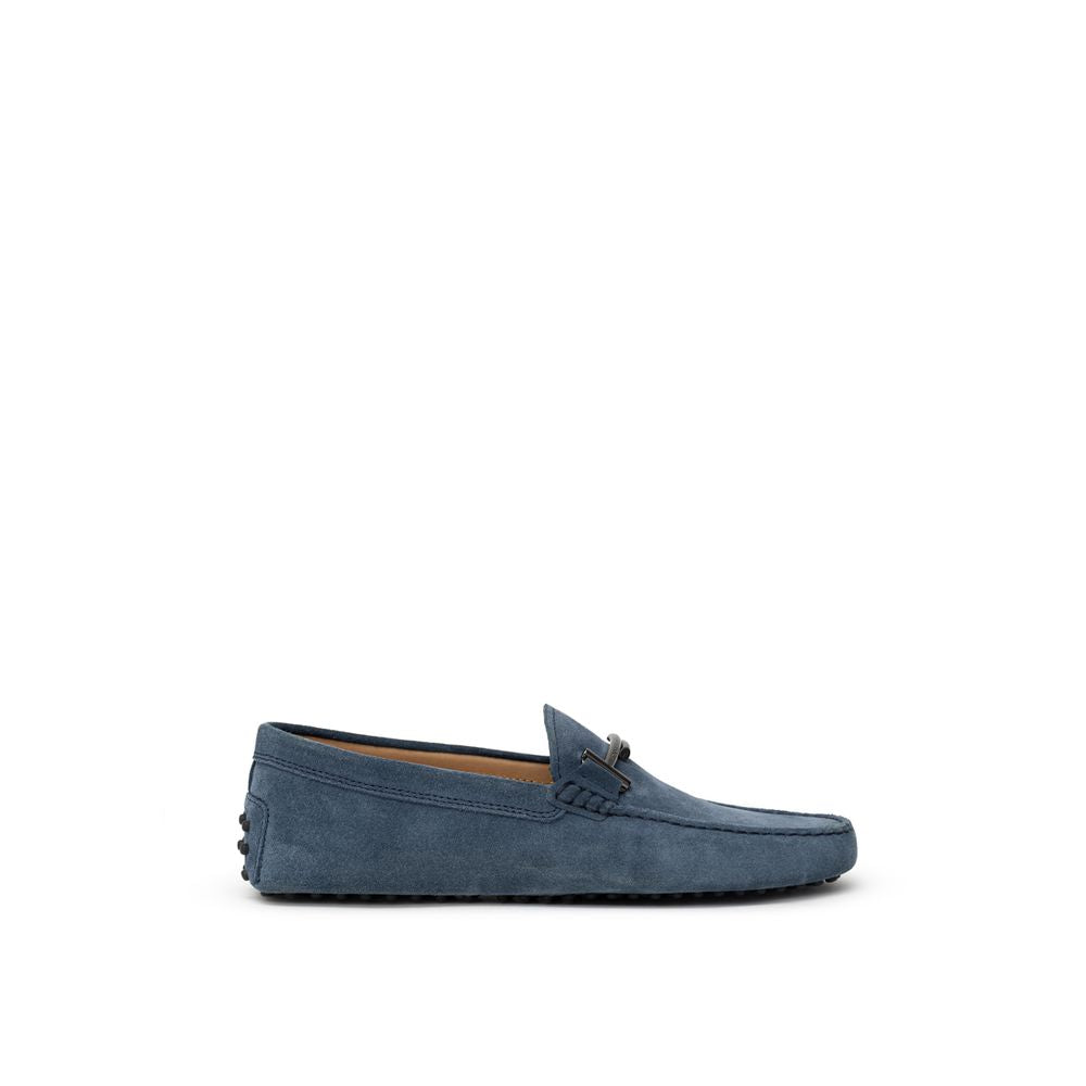 Tod's Blue Suede Leather Moccassin | Regal Royce